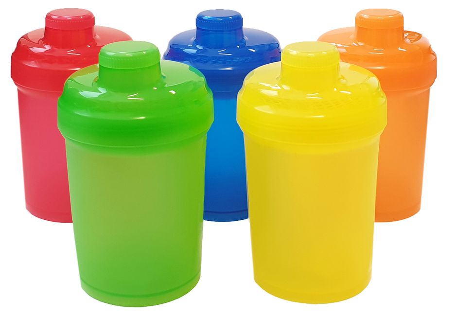 šejkr 0,45l, měrka 300ml, bez POTISKU, plast