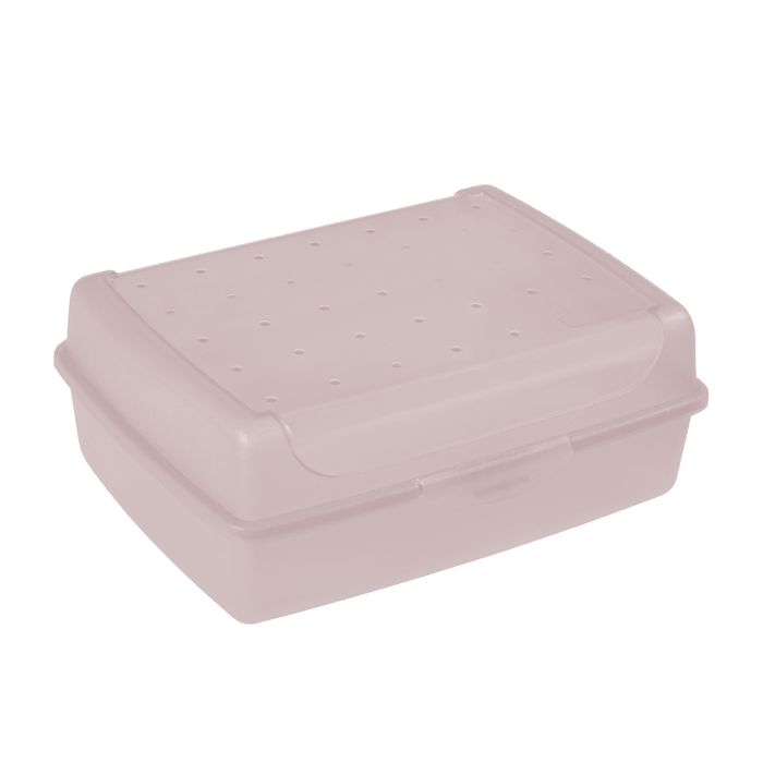 box  1,0 l klick-Box, sev.růžová, 17x13x6,5cm, svačin., plast