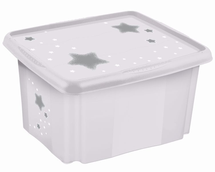 box 15,0 l kosm.bílý, 38x28,5x20,5cm, plast
