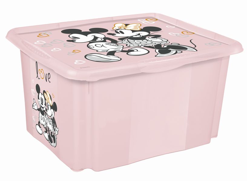 box 24,0 l MICKEY, sev.růž., 42,5x35,5x22,5cm, plast