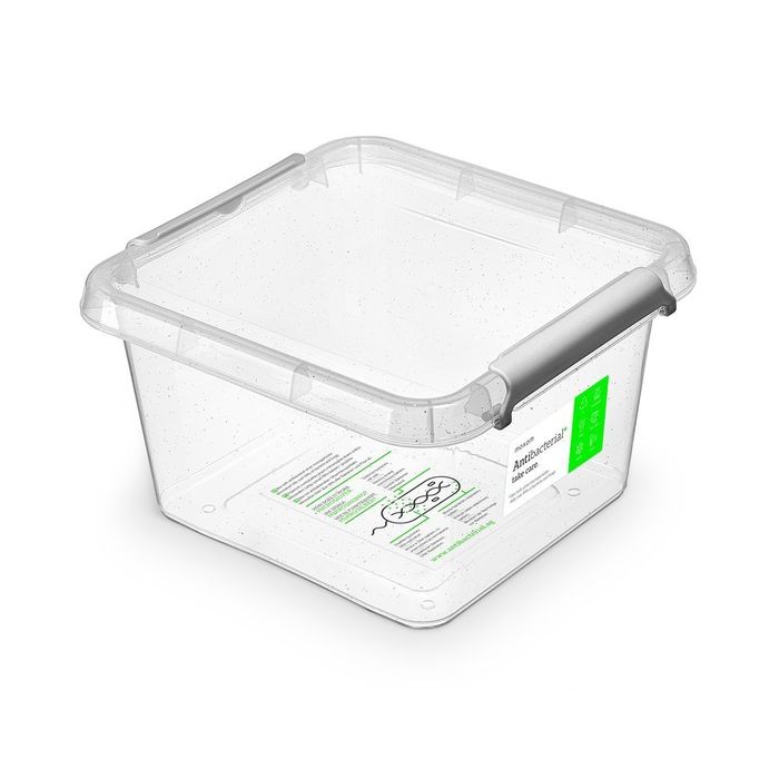 antibakter.box  3,0 l 20x20x12cm,transp.plast