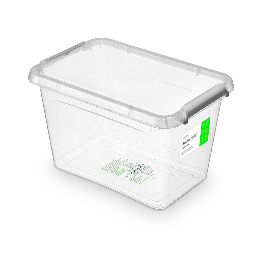 antibakter.box  6,5 l 29x20x18cm,transp.plast