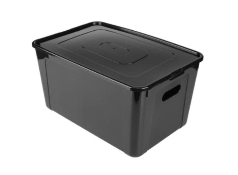 box 20,0l+víko, otvory, 39x26x20,5cm, mix RASTR, MULTIBOX, plast