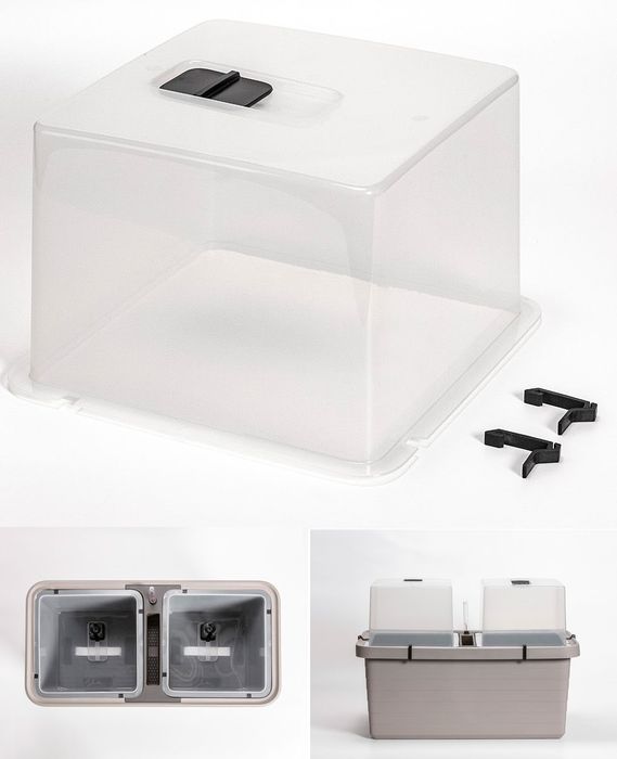 poklop truhlíku Berberis-UNO,DUO,TRIO, transp.plast