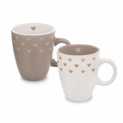 hrnek 140ml-2ks-LOVE ME, keramika