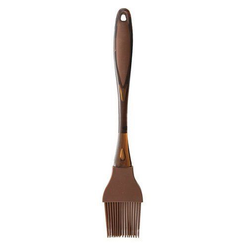 mašlovačka 22cm HNĚDÁ, plast/silikon