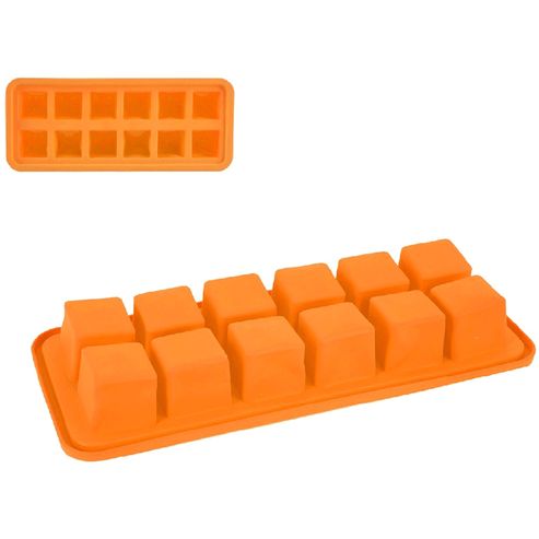 forma na led 26x11x3,5, kostky 3x3x3cm, silikon