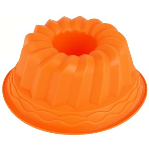 bábovka d23,5cm oranž., silikon