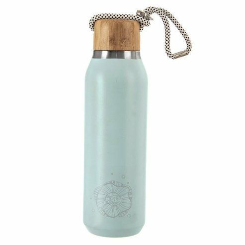 termoláhev 0,6l NR/bambus, modrá
