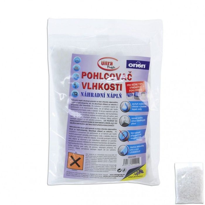 ND náplň do pohlcovače vlh. 832375 levandule granulát 450g