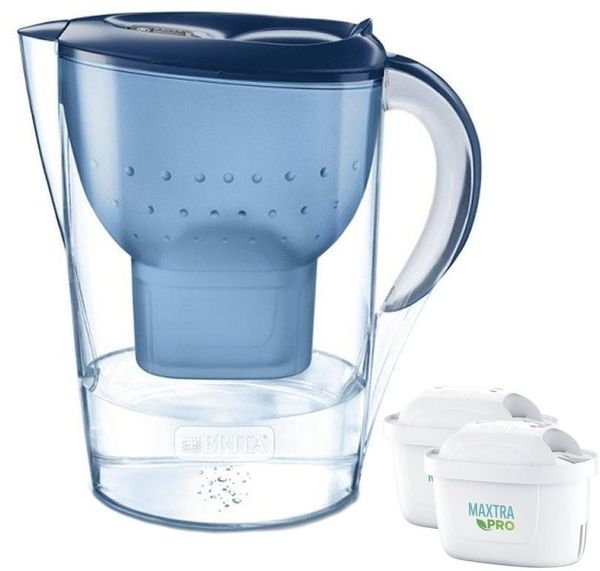 konvice Brita Marella XL 3,5l modrá + 2x MX Pro PO  2024