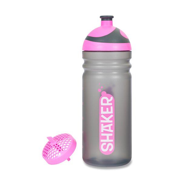 láhev 0,7l ŠEJKR RŮŽOVÁ, zdravá, plast