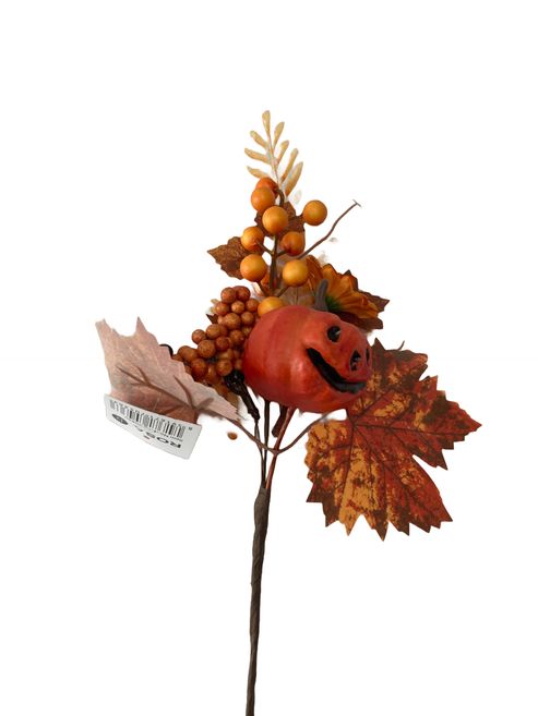 dekorace DÝNĚ úsměv s listy, 33x19cm