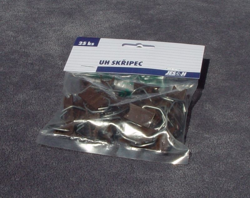 žabka-skřipec zácl.  25ks, B+H, plast