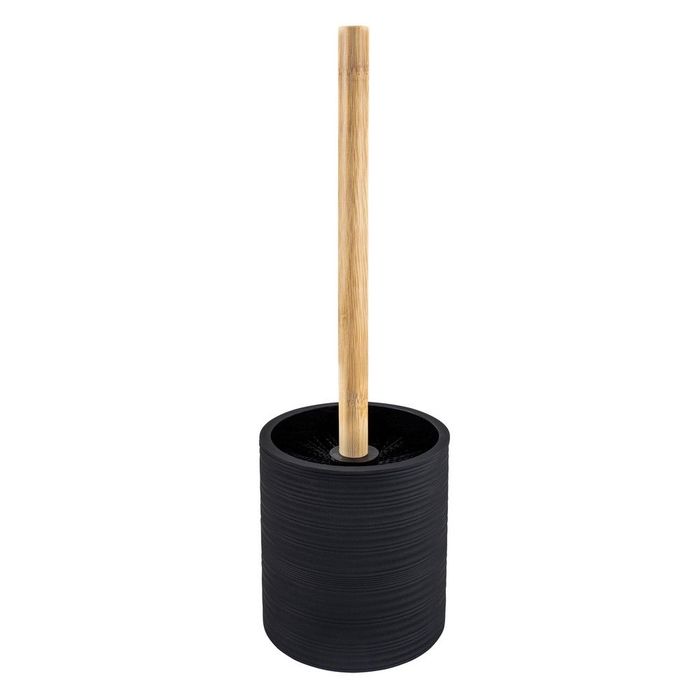 WC soupr. BLACK ED. XANTI, plast+bambus