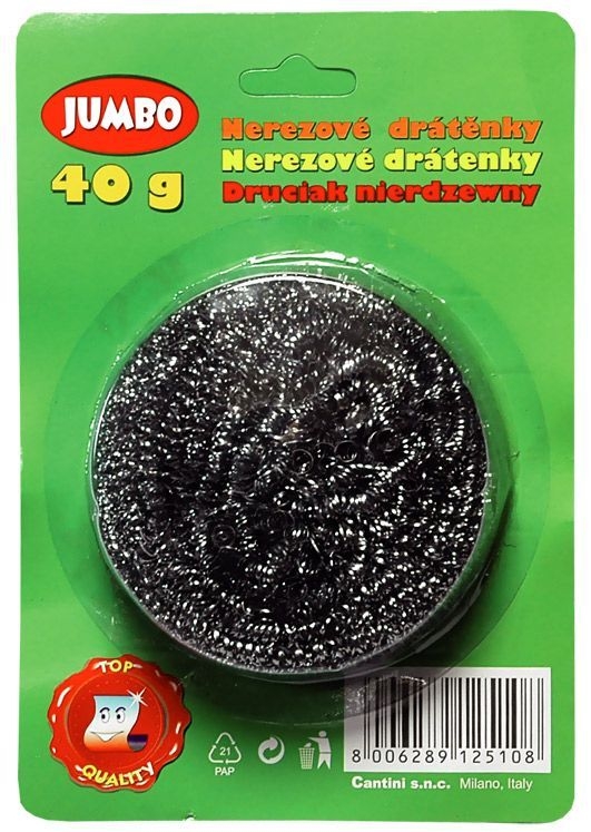 drátěnka  1ks NR 40g JUMBO, viz 70820085