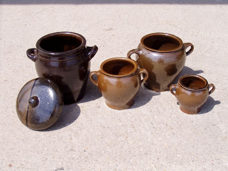 hrnec+PO  1,5l sádlák, keramika