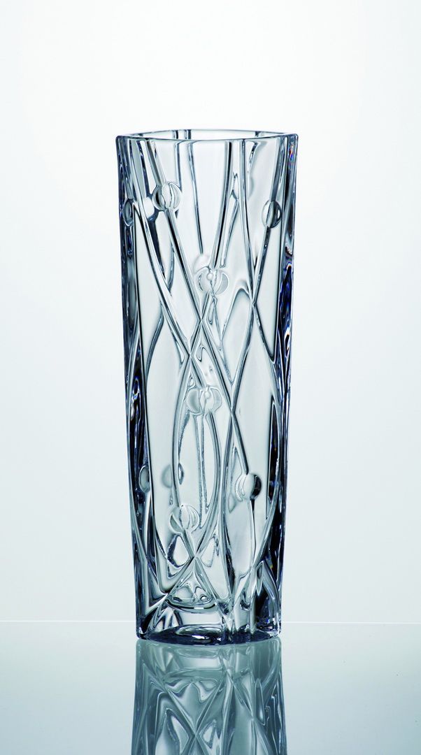 váza 25,5cm LABYRINTH sklo