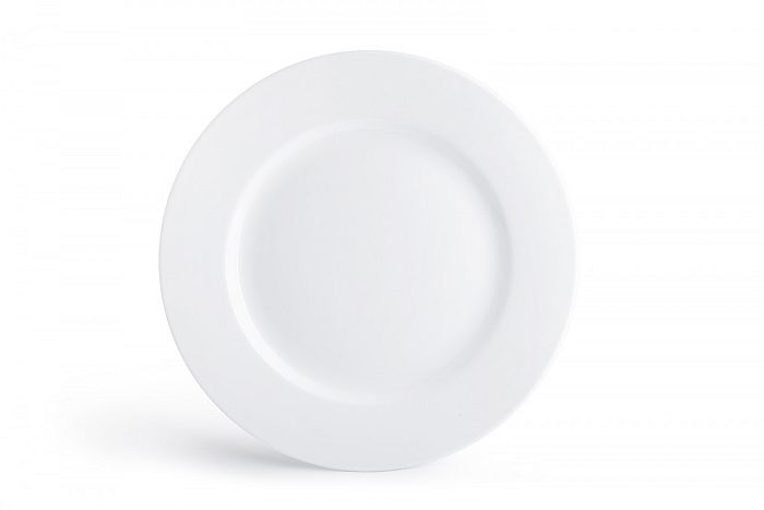 talíř d27,8 mělký, PURE Premium, silný, bílý porcelán