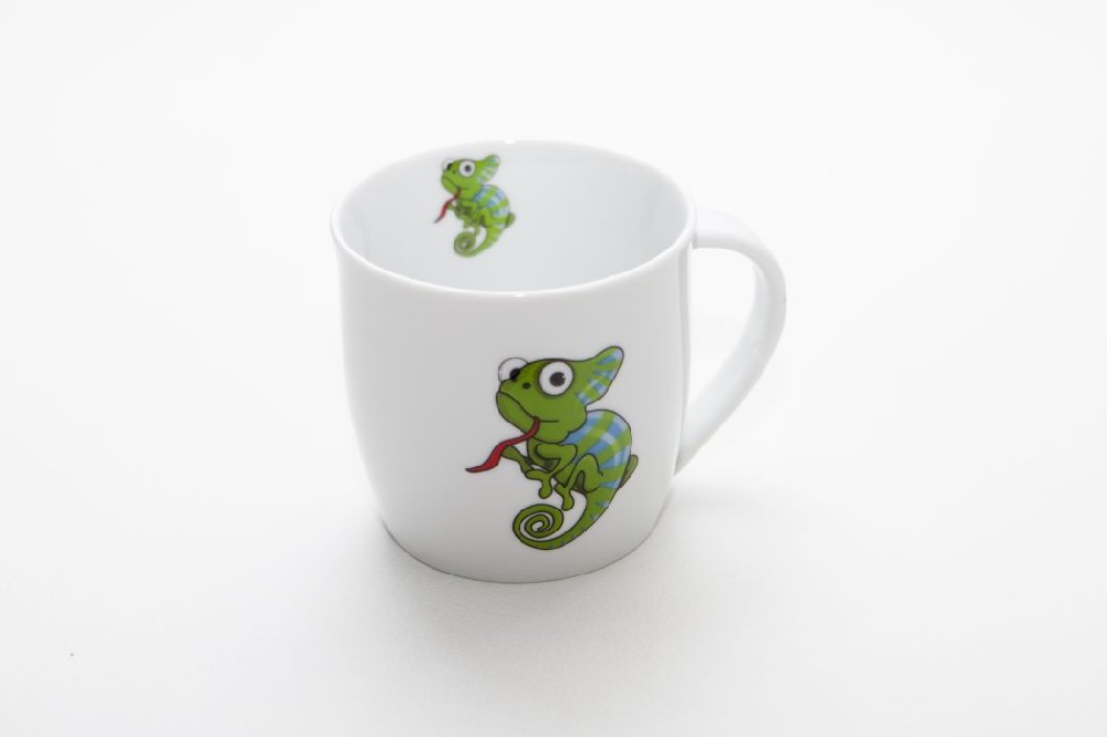 hrnek 260ml ANDREAS-CHAMELEON, čes.porcelán