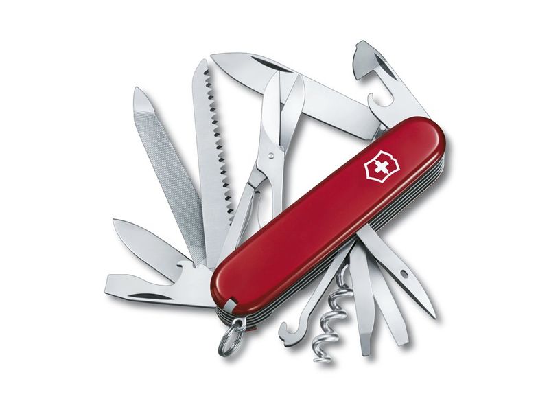 nůž 21-funkcí RANGER, červený,  91mm, VICTORINOX