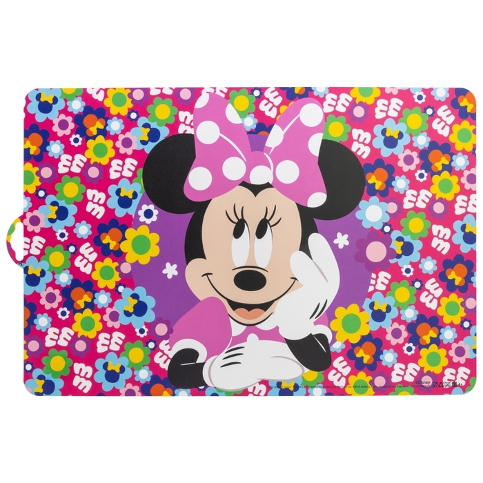 prostírání 43x28cm MINNIE s květinkami, plast