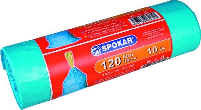 sáčky odp.120l-10ks-zatahovací