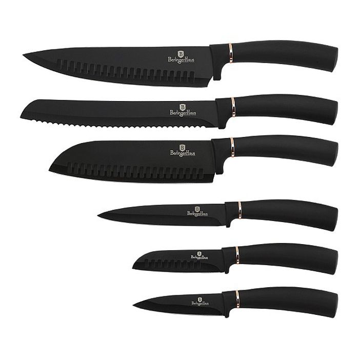 sada nožů 6ks, Black Rose Collection, blister