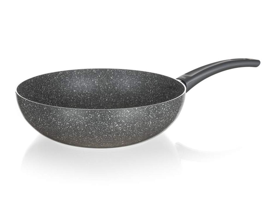 pánev d28x8cm WOK CUISINO GRAN.GREY, nepř.p.,indukce