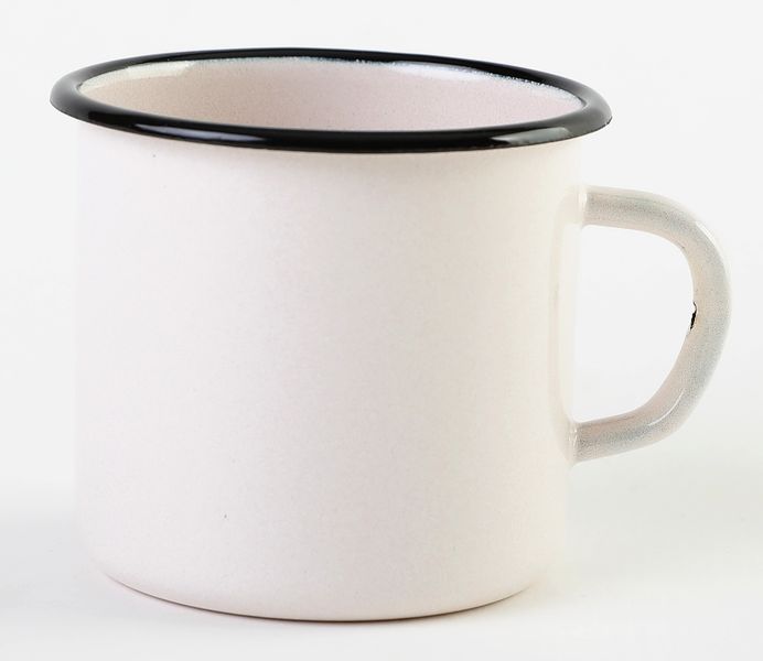 hrnek d 7 (0,25l) perlový, smalt