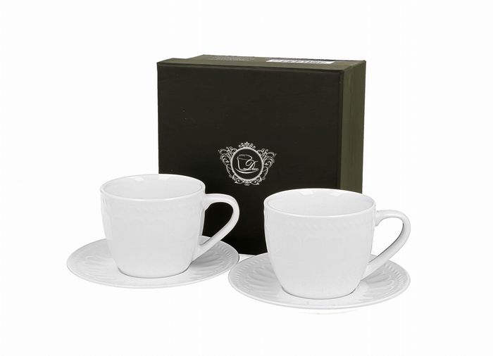 šapo 110ml, 2ks, TWILIGHT, DB, bílý porcelán