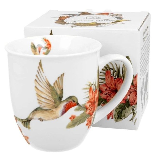 hrnek 400ml KOLIBŘÍK, DB, porcelán