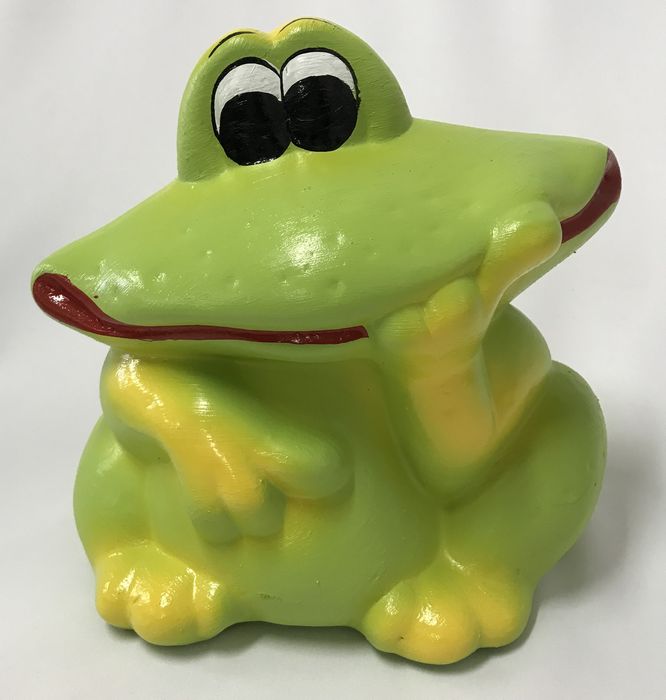 pokladnička ŽABÁK,  v.20cm, keramika