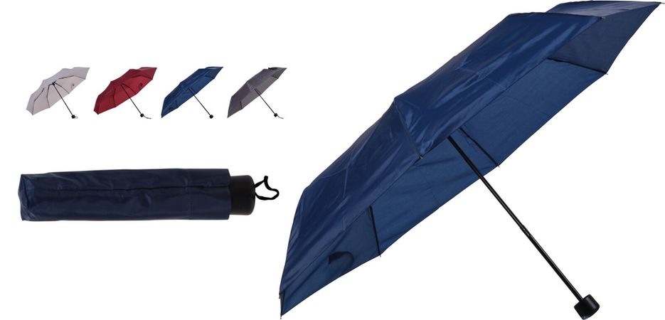 deštník d96cm, mix barev, skládací