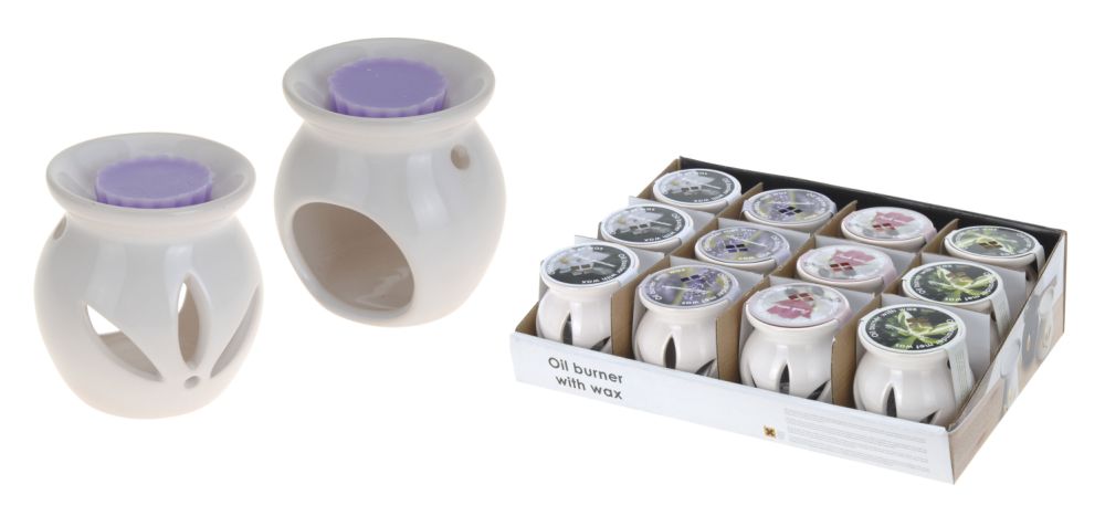lampa-aroma ker. s voskem d8x9cm