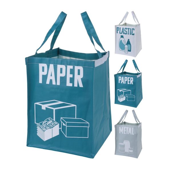 taška na tříděný odpad 3ks (papír, plast, sklo)