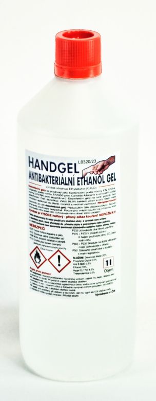 dezinfekce 1,0l gel HANDGEL, antibakteriální  QQ