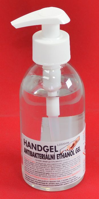 dezinfekce 0,2l HANDGEL antibak., dávkovač